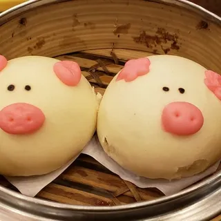 Cute Egg Custard Buns