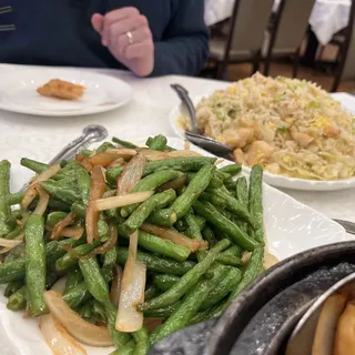 75. Salted Fish and Diced Chicken Fried Rice