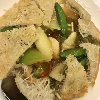 89. Pan Fried Vermicelli with Giant Clam in XO Sauce
