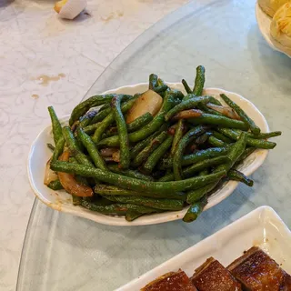 Dry Braised Dry String Beans Dim Sum