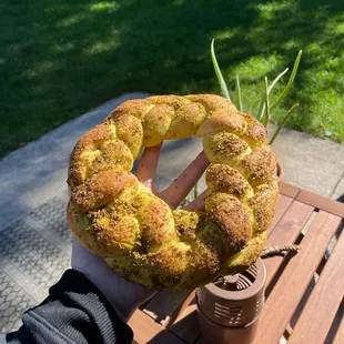 One ring to rule them all! Zaatar bread
