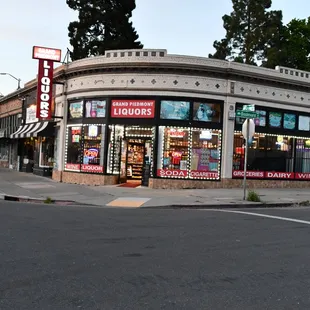 outside
