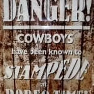 danger cowboys have been known to stampede rodeo times