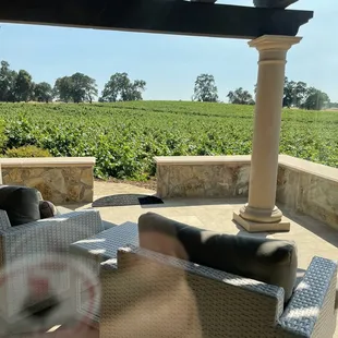 Balcony to one of the rooms