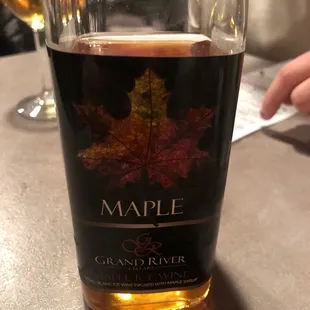 Maple Ice Wine