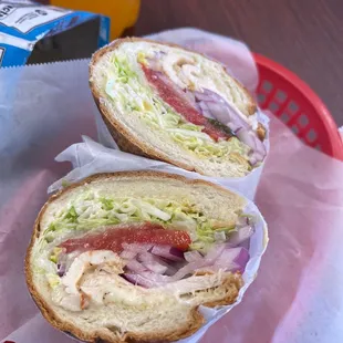 Chicken melt