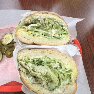 Chicken Pesto Sandwich