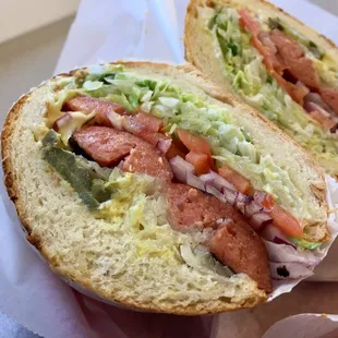 Hot Dog Sandwich