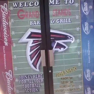 All Georgia sports fans welcome!  Near the Atlanta Motor Speedway!