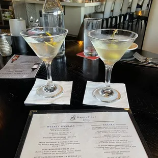 Vesper martini &amp; dirty matini  Martini Monday  Well &amp; Classic Martinis