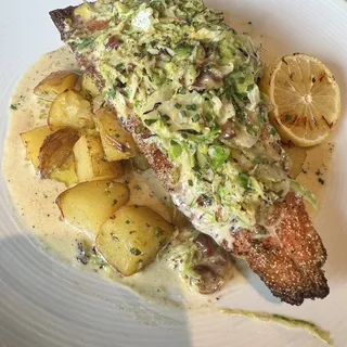 Cornmeal Crusted Trout