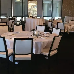 large dining area.