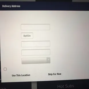 Only issue I have, iPad, iphone, PC, or laptop- after logging you have to deal with an address requester that is unlabeled and unintuitive.