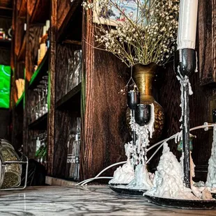 Counter view. Daytime