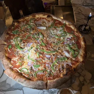 Sausage & Peppers Pie