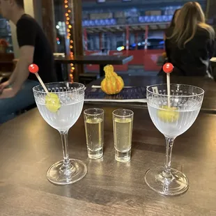 Dirty Martini  in happy hour menu! - Photo by Allfunnewyork from instagram