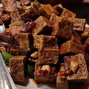 Kung Pao Tofu extra spicy was delicious!