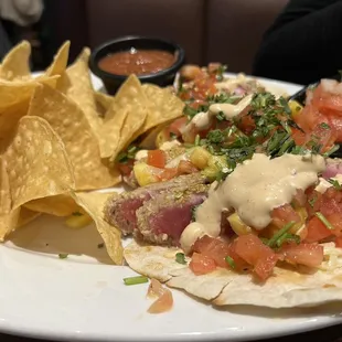 Ahi tacos