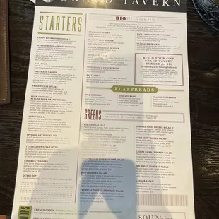 Starters etc