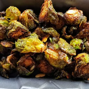 Crispy brussel sprouts