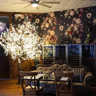 the dining room