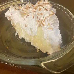 coconut cream pie
