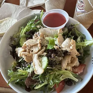 Cherry chicken salad