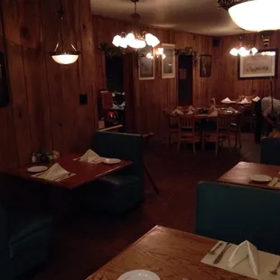 Dining areas are Quaint and Interesting.