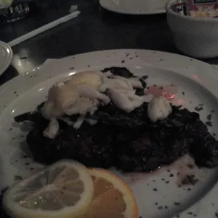 Filet Oscar with asparagus and a bearnaise sauce