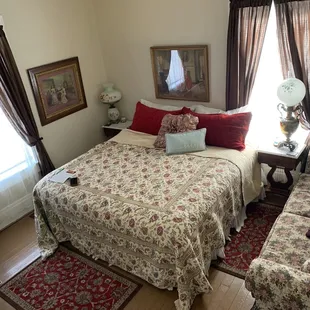 Our room. Also, had a separate bathroom not pictured.