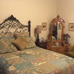 Our room (with private bath).