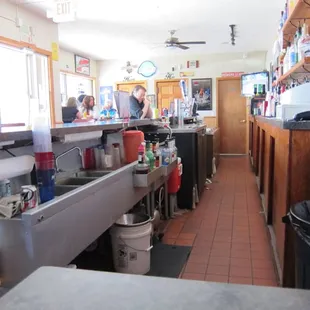 diners in the background