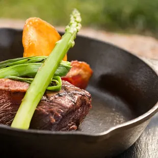 Venison Steak Dinner