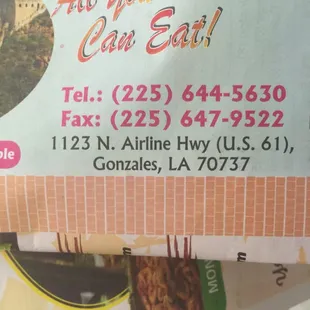 Chinese style restaurant is very delicious