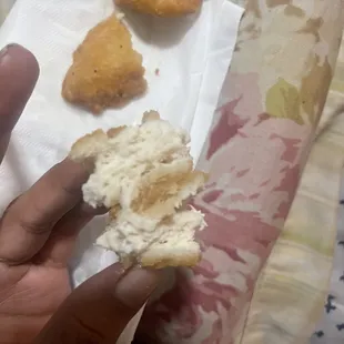 I was trying to get a clear pic of the chicken but this picture doesn't do it justice it's worst in person .