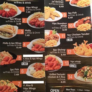 New Prices!  Sunday open until 9:30PM!