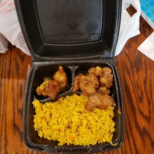 My leftovers of Sesame Chicken