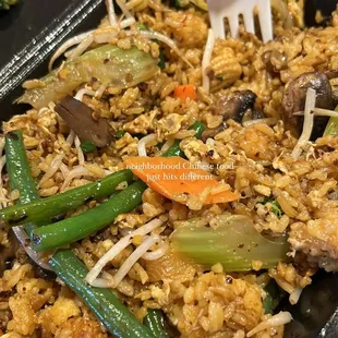 Spicy Veggie Fried Rice