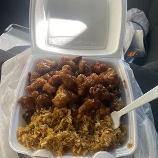 Fried rice, general chicken