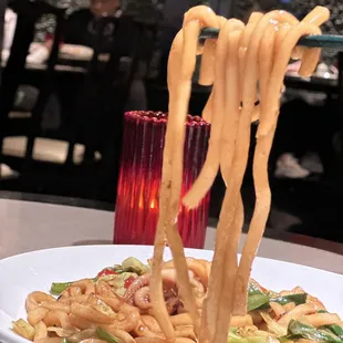 Wok Noodles Seafood Udon