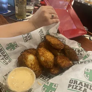 Fried pickles