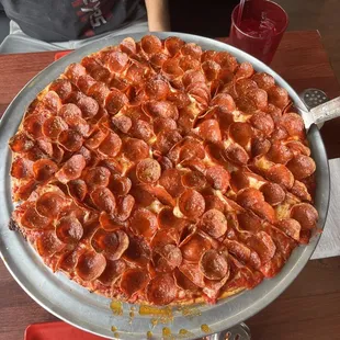 Pepperoni pizza