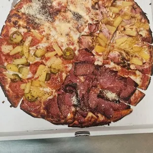 pizza, food