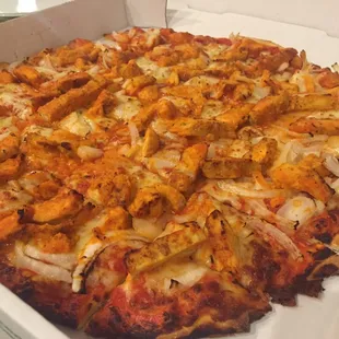 Buffalo chicken pizza