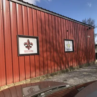 the side of a building