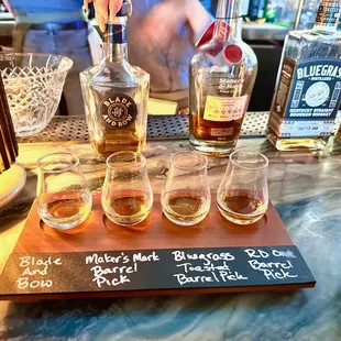 Bourbon Tasting