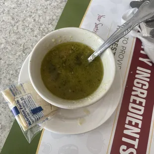 Cup of wedding soup