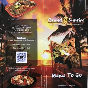 Menu To Go