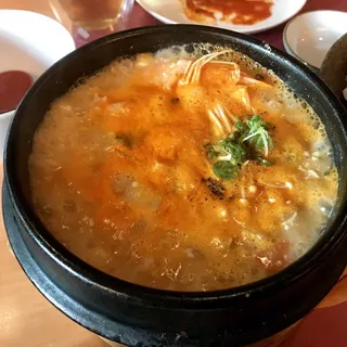 Seafood Tofu Soup