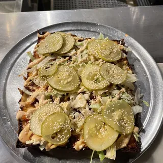 Deep Dish Big Mack Pizza